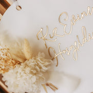 Türschild Brautabholung - Türkische Hochzeit - Kiz Evine Hosgeldiniz - Kiz Evi Naz Evi - Acrylschild mit Acrylschrift - Edel - Luxuriös