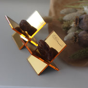 Dattelhalter in Gold mit Gravur Ramadan - Iftar - Ramadan Dekoration - Bayram Eid - Bismillahirrahmanirrahim