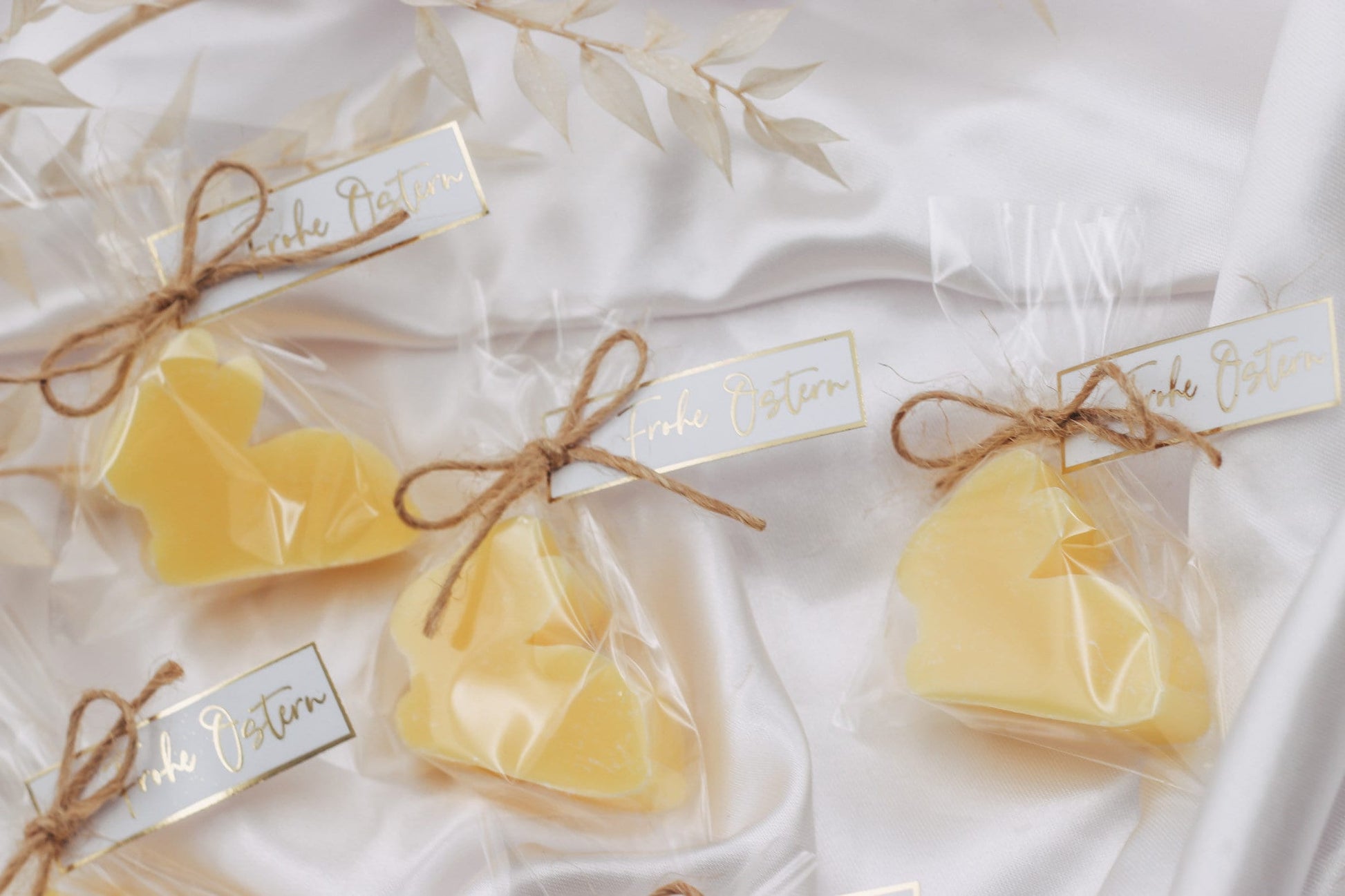 Gastgeschenk Ostern - Seife Osterhase - Mitarbeiter Geschenk Firma - Firmenkunde - Frohe Ostern - Osterkorb -