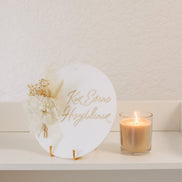 Türschild Brautabholung - Türkische Hochzeit - Kiz Evine Hosgeldiniz - Kiz Evi Naz Evi - Acrylschild mit Acrylschrift - Edel - Luxuriös