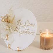 Türschild Brautabholung - Türkische Hochzeit - Kiz Evine Hosgeldiniz - Kiz Evi Naz Evi - Acrylschild mit Acrylschrift - Edel - Luxuriös