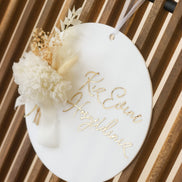 Türschild Brautabholung - Türkische Hochzeit - Kiz Evine Hosgeldiniz - Kiz Evi Naz Evi - Acrylschild mit Acrylschrift - Edel - Luxuriös